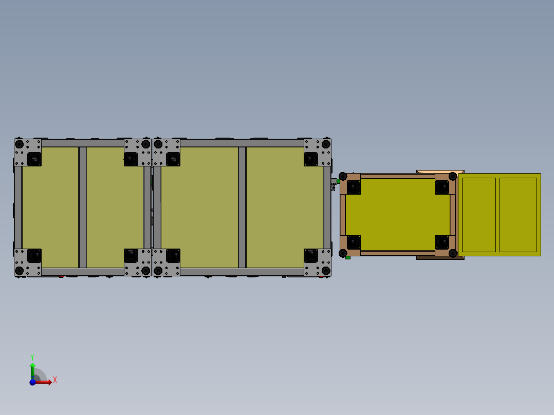 微电机自动组装机sw14可编辑前视图