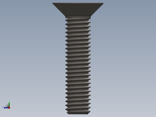 Screw_ISO_10642_M5x22_A2.SLDPRT右视缩略图