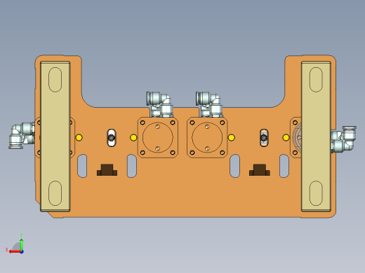 320-0690小零件CNC工装夹具三维模型-CNC0内腔结构加工治具-200120后视缩略图