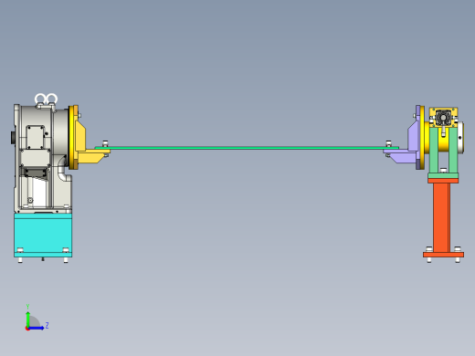 焊接变位机左视缩略图