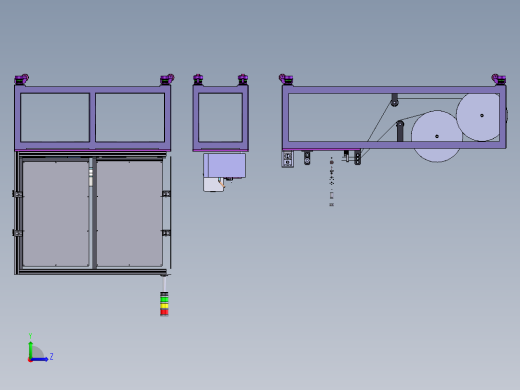 钢带自动裁切焊接V1.0.zip左视缩略图