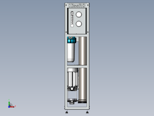 kissRO反渗透水处理设备前视缩略图
