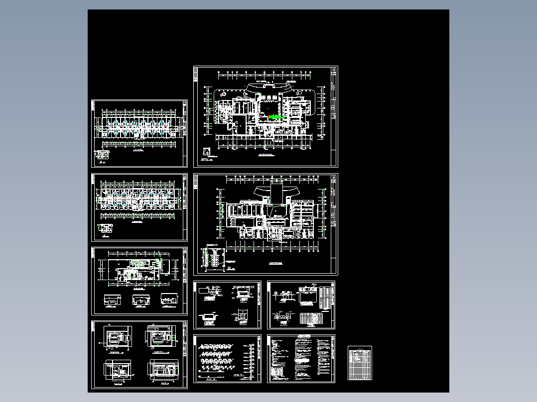 成都市洪江宾馆空调通风及防排烟设计含开题及12张CAD图