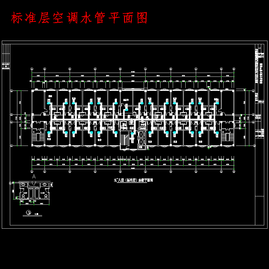 成都市洪江宾馆空调通风及防排烟设计含开题及12张CAD图