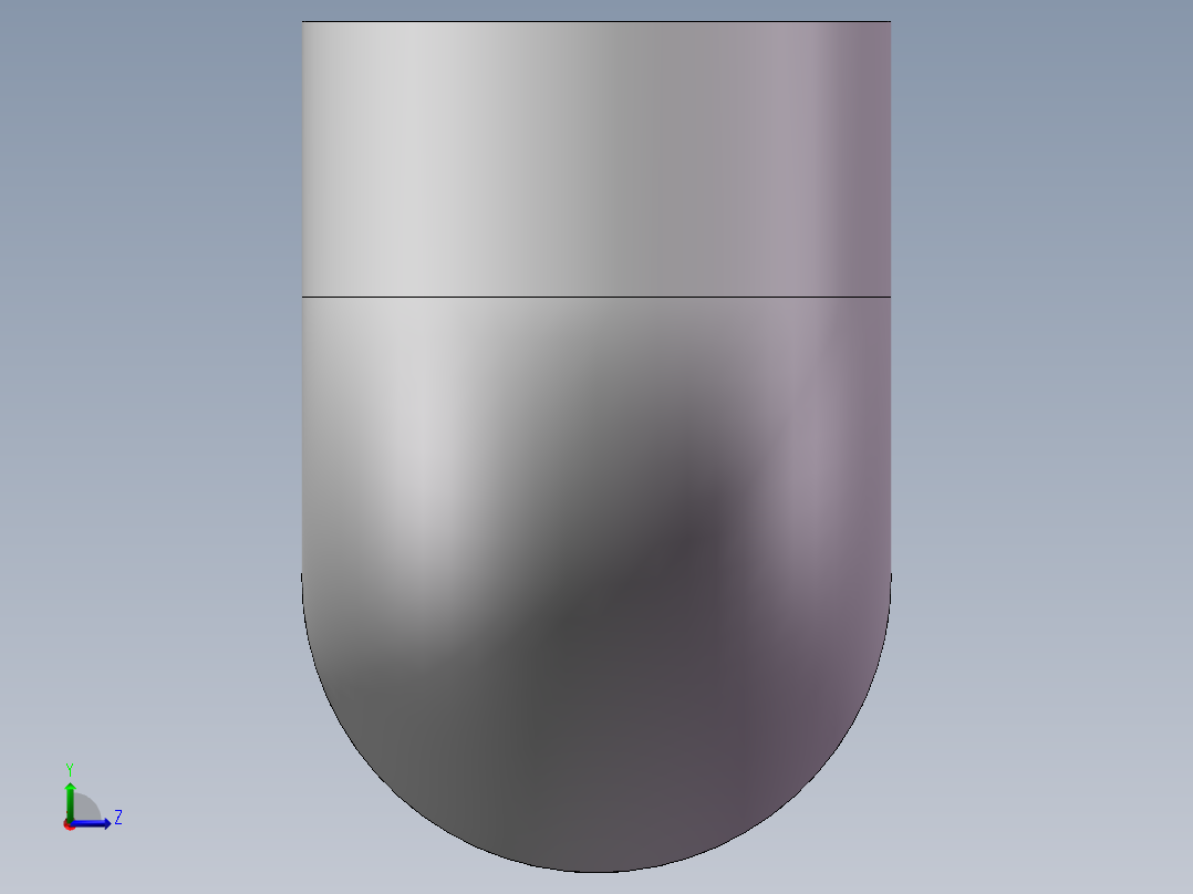 90_ELBOW_DN200_PN10_U-PVC左视图