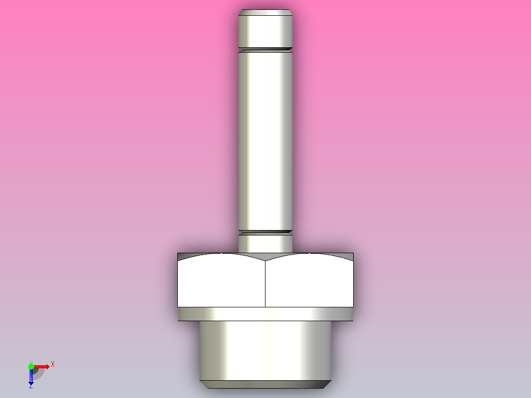 快插接头NPQH-D-G18-S4-P10俯视图