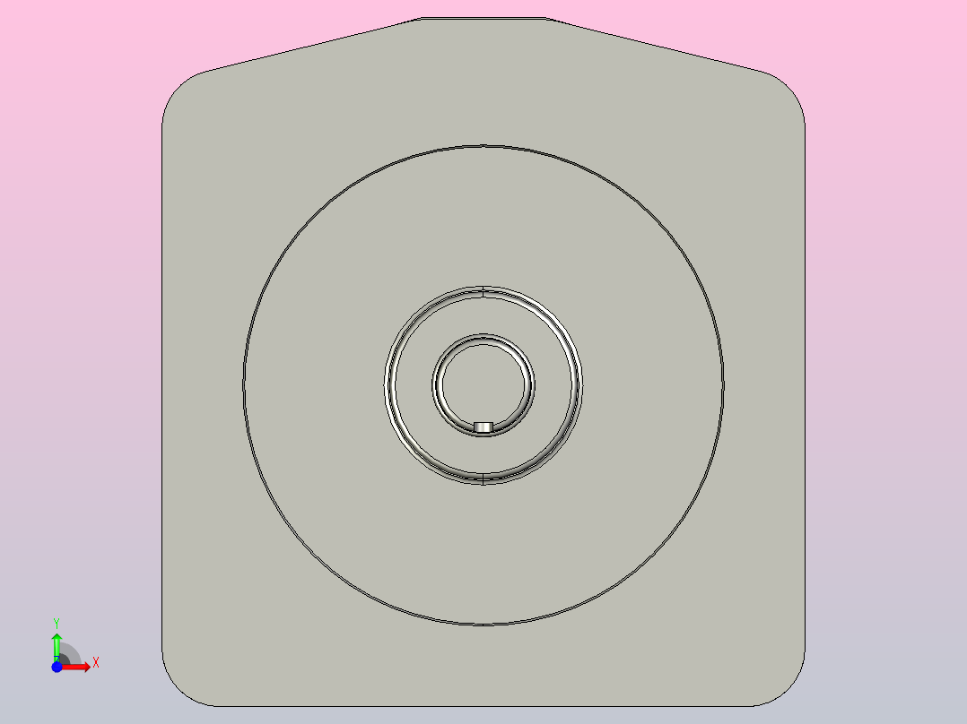 小型常规单相三维1.5KW4#LS单相前视图