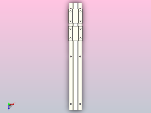 带滑块导轨SS承轨式直线轴承[SSLMS-16-340-2]俯视缩略图