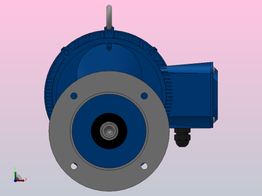 RXF67法兰轴伸式安装斜齿轮减速机RX67-Y3-4P-100-M1-0°-Φ200前视缩略图