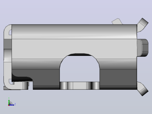 微型usb2 pcb连接器左视缩略图