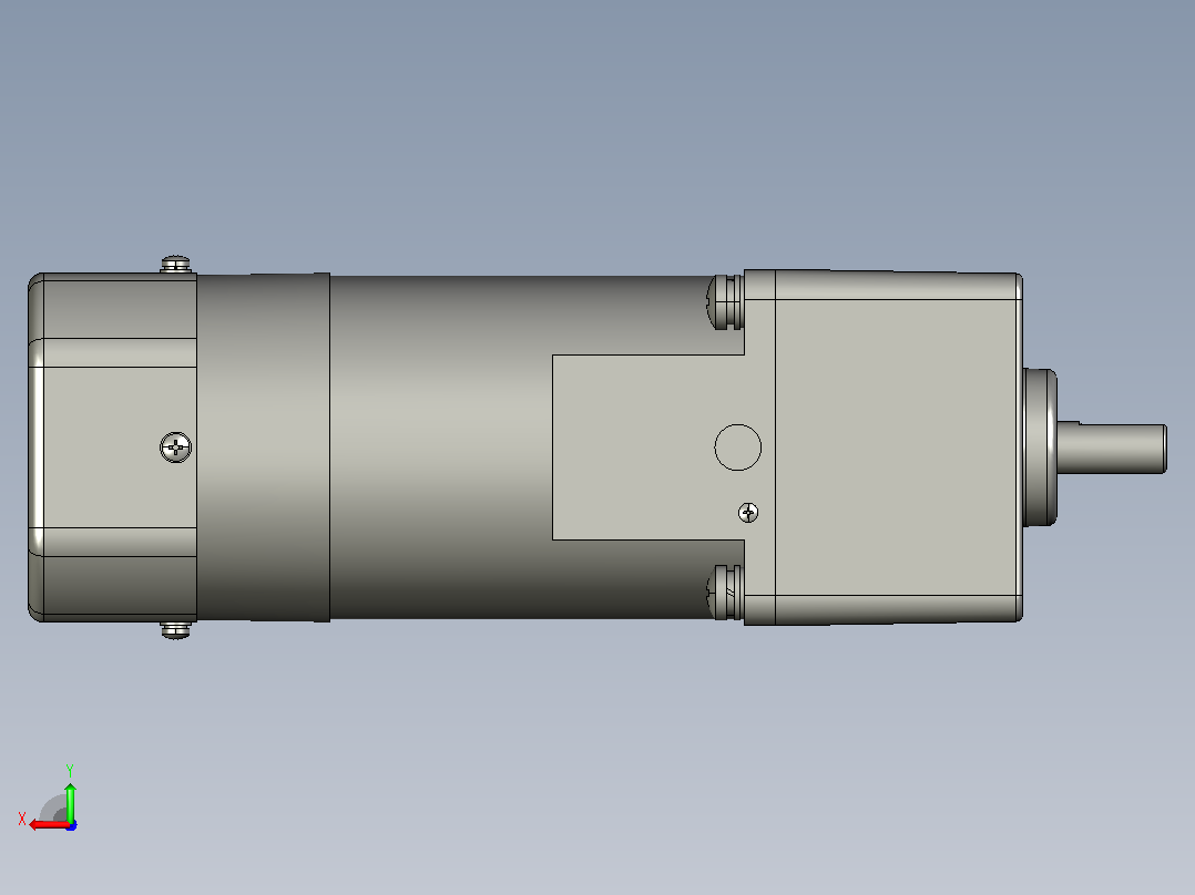 刹车电机6RK120GU-CMF 6GU3K～200K后视图