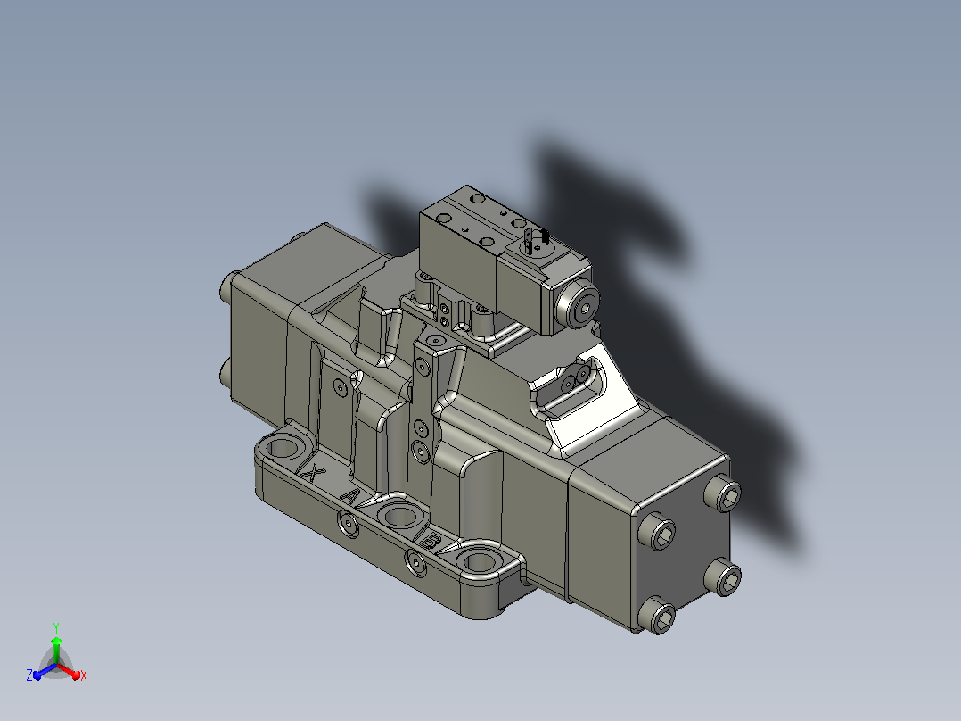 伊顿液压元件dg5v-10-h-a-m-u-10-ac-rock主视图