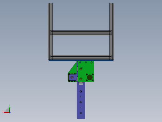 气动夹具sw18可编辑后视缩略图