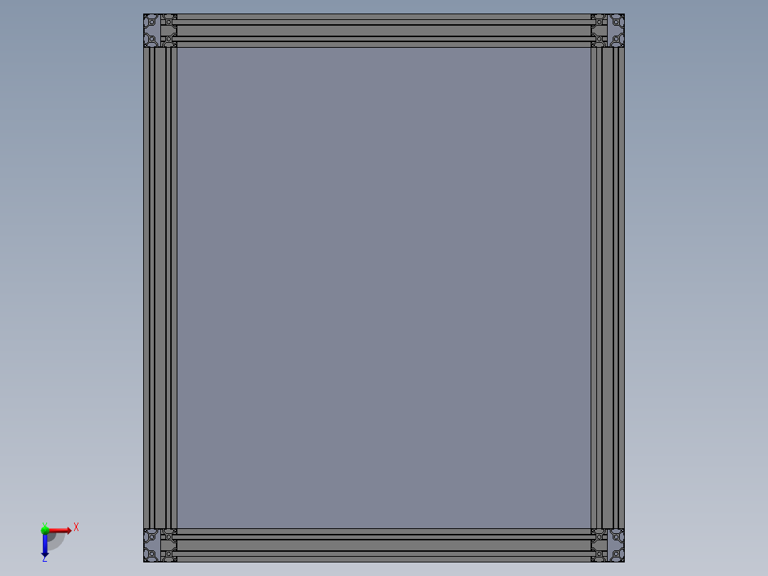 气动夹具sw18可编辑俯视图