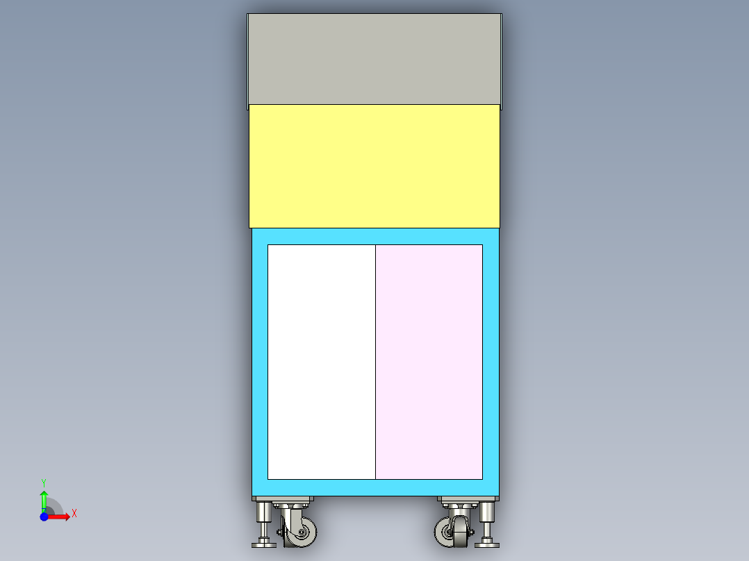 机壳抛光机结构详细，已量产前视图