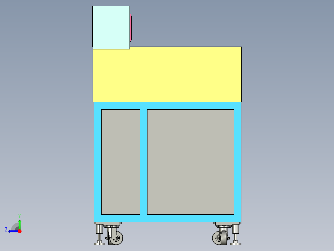 机壳抛光机结构详细，已量产右视图