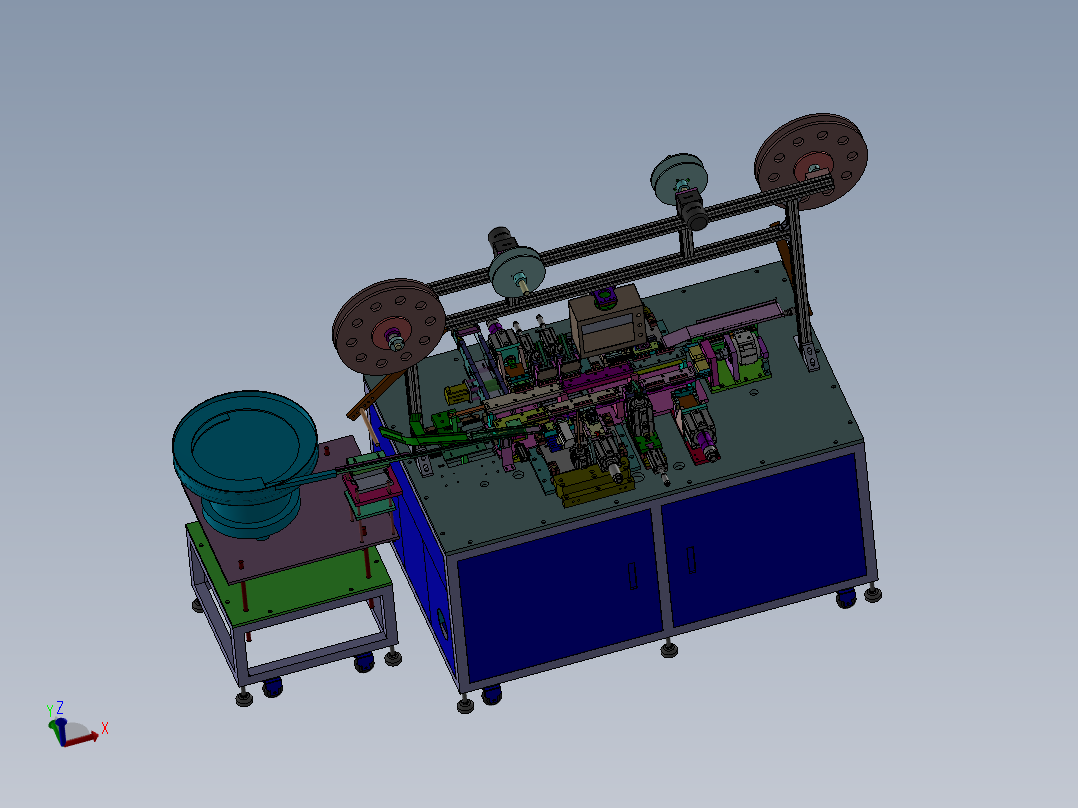 上下四排端子连接器自动机(BOM)sw12可编辑