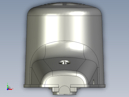 冰激凌机3D模型前视缩略图