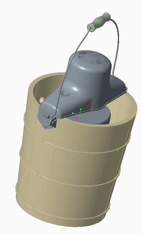 冰激凌机3D模型缩略图