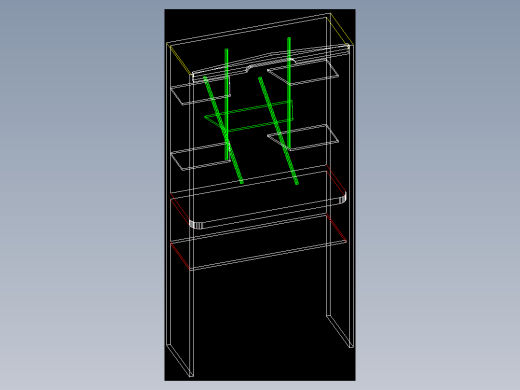 室内家具及植物三维模型五-H037