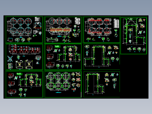 水泥库全套图纸--下载