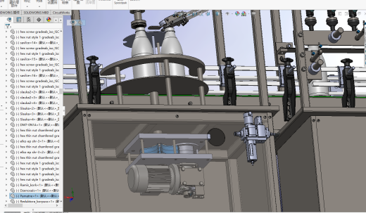 瓶灌装封口机全自动生产线3d图纸三维模型 瓶灌装封口机3d图纸缩略图