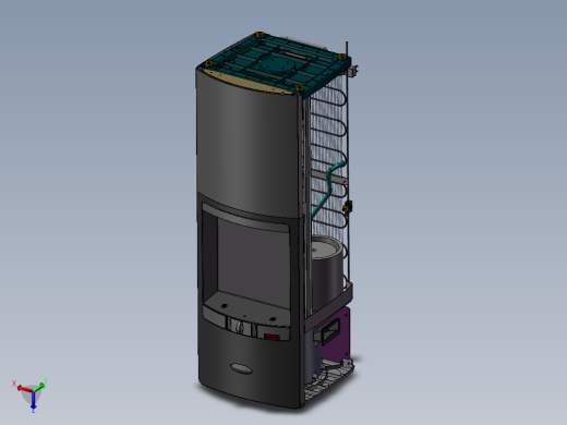 全自动饮水机 自动化设备3D图纸3D模型