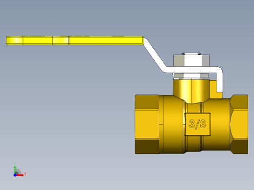 阀门模型-___DN10前视缩略图