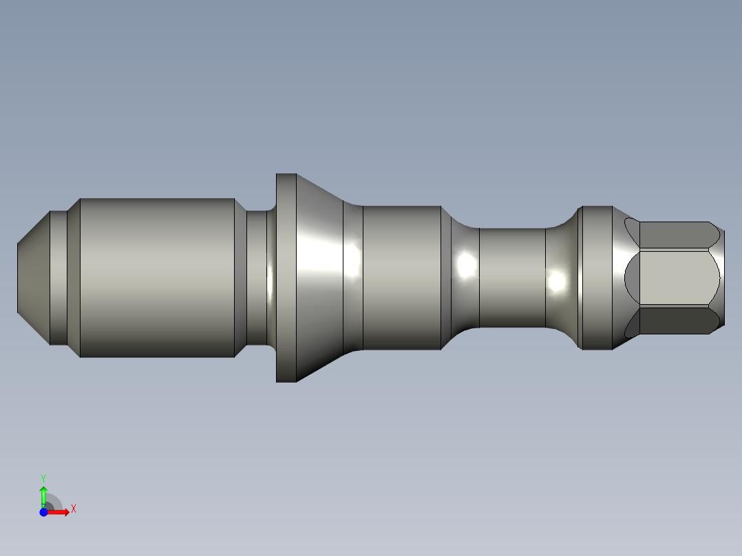 KOSMEKLZ0750-FP1多系列多零件图纸模型前视图