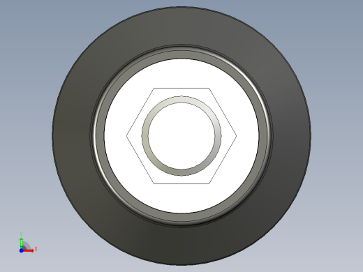 工程塑膠固定腳座5530,5531-3D多系列多零件图纸模型前视缩略图