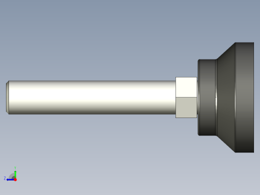 工程塑膠固定腳座5530,5531-3D多系列多零件图纸模型右视缩略图