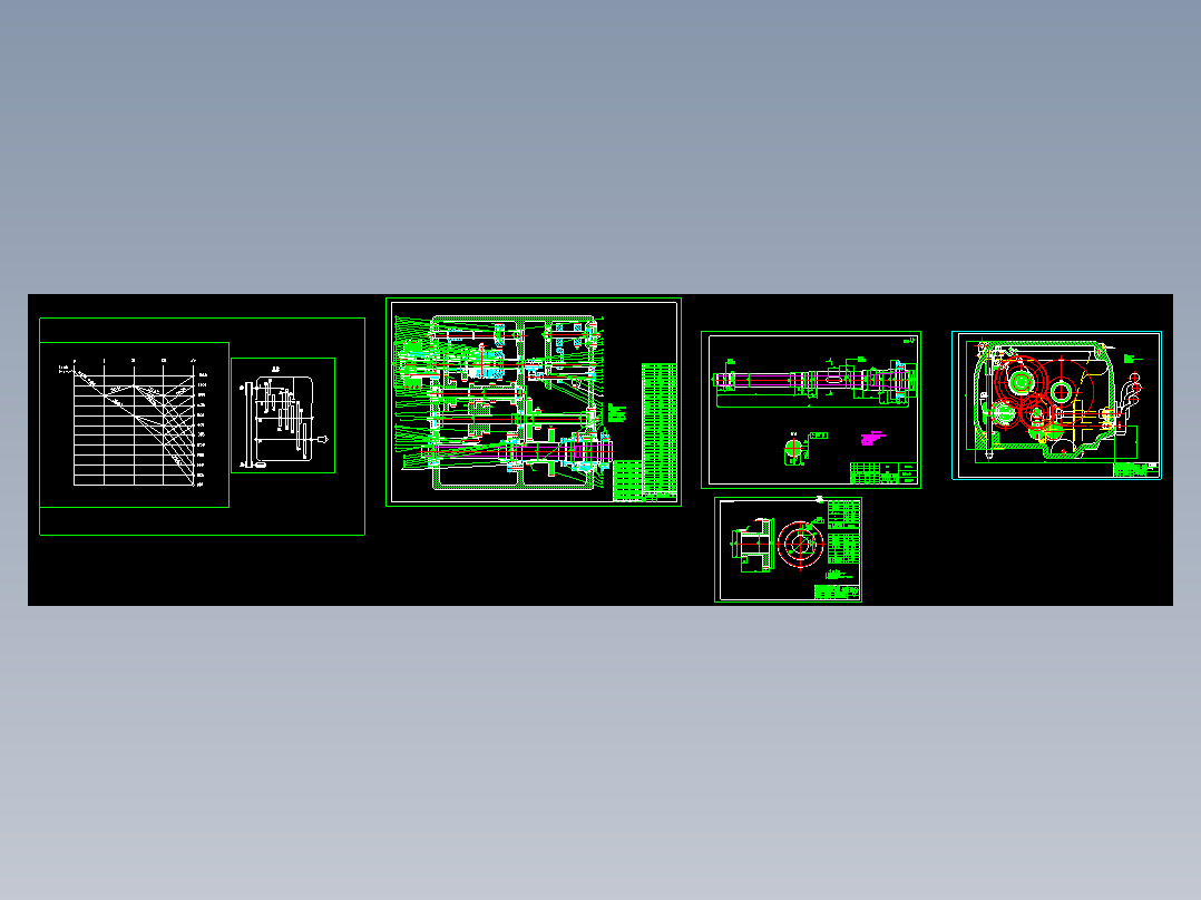 Z014-加工200mm轴承套圈多刀半自动车床主轴箱设计【11kw 最低转速100-1150 12级】公比1.26