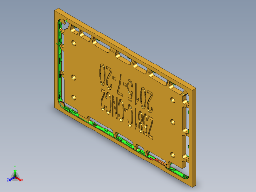 包胶图正等轴测缩略图