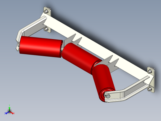 DTII(A)型带式输送机35°槽型托辊 65C414