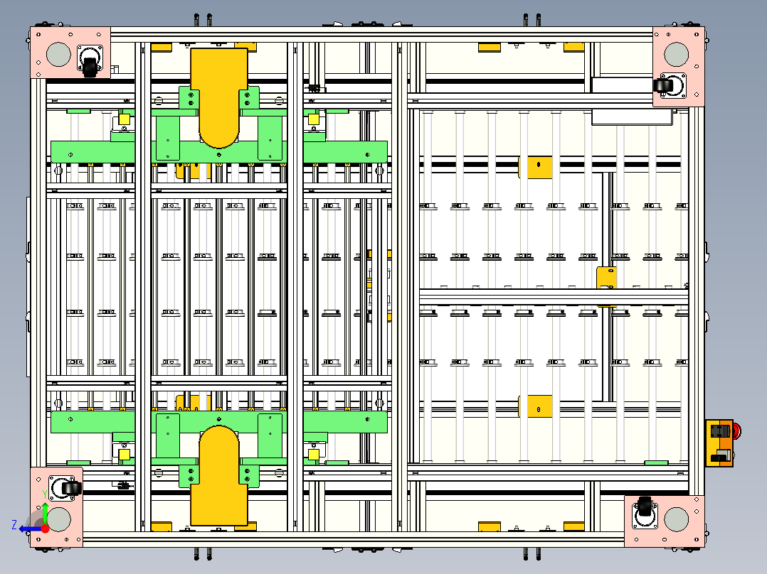 玻璃缓存设备x_t右视图