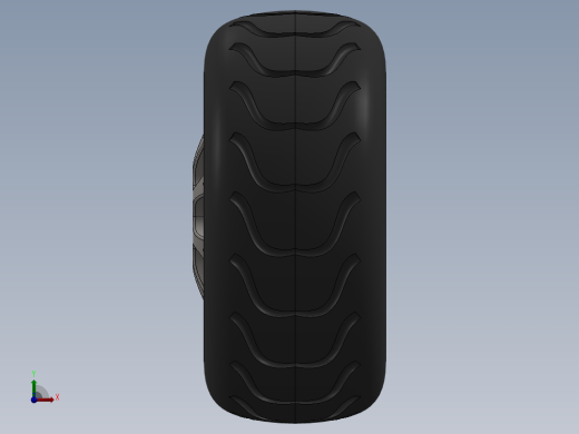 轮胎、车轮、轮毂前视缩略图