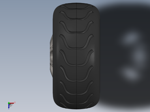 轮胎、车轮、轮毂俯视缩略图