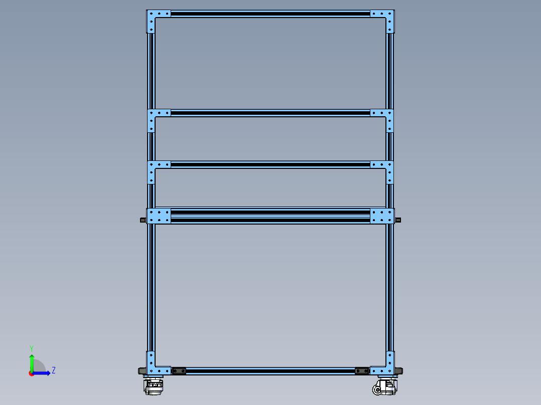 A2004816-工作站左视图