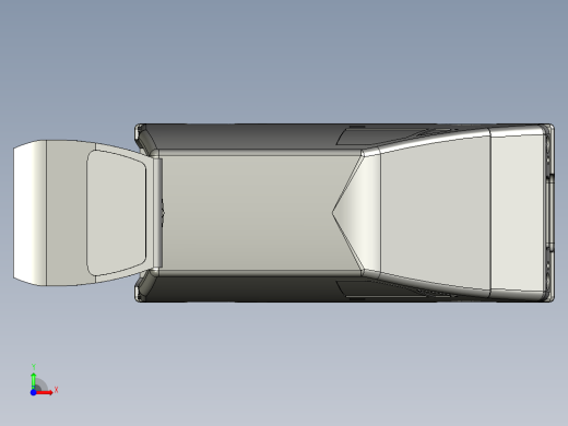 A2004901-厢式货车尾门打开。前视缩略图