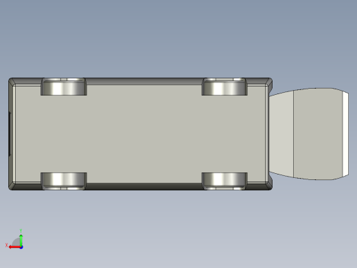 A2004901-厢式货车尾门打开。后视缩略图