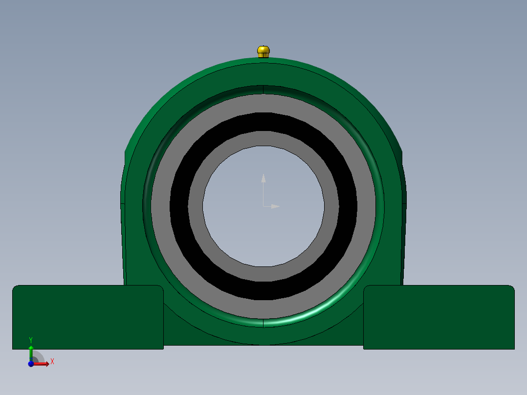 GB╱T 7810-2017[带立式座轴承(UCP)UCP213]前视图
