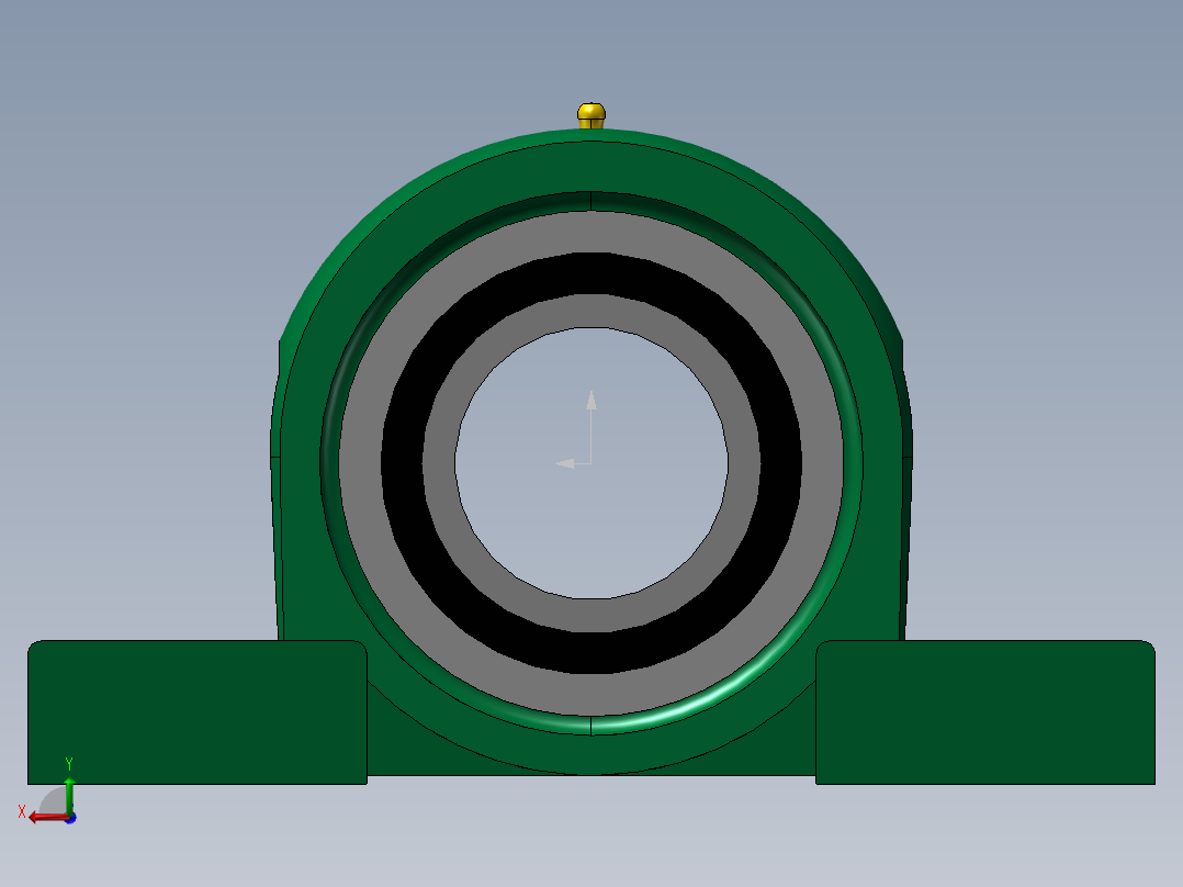 GB╱T 7810-2017[带立式座轴承(UCP)UCP213]后视图