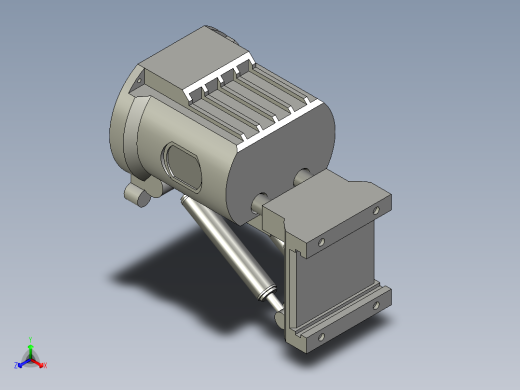 铁路轨道支撑器