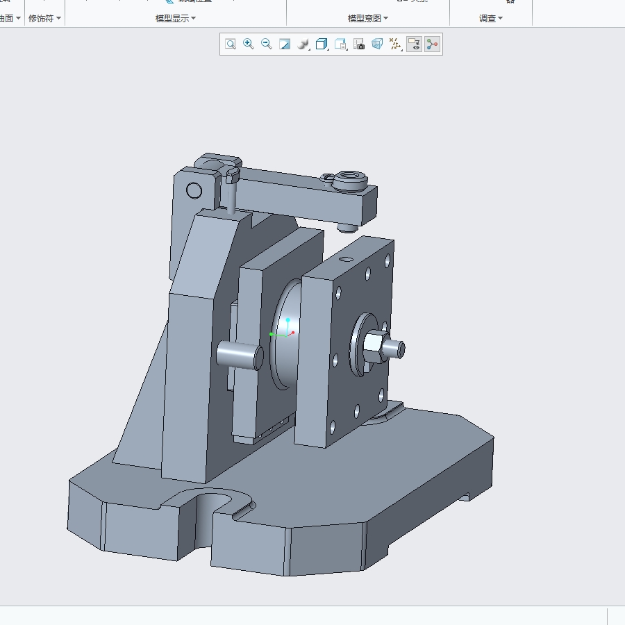 方刀架的钻M12螺纹底孔夹具设计及机械加工工艺装备含proe、SW三维及非标8张CAD图