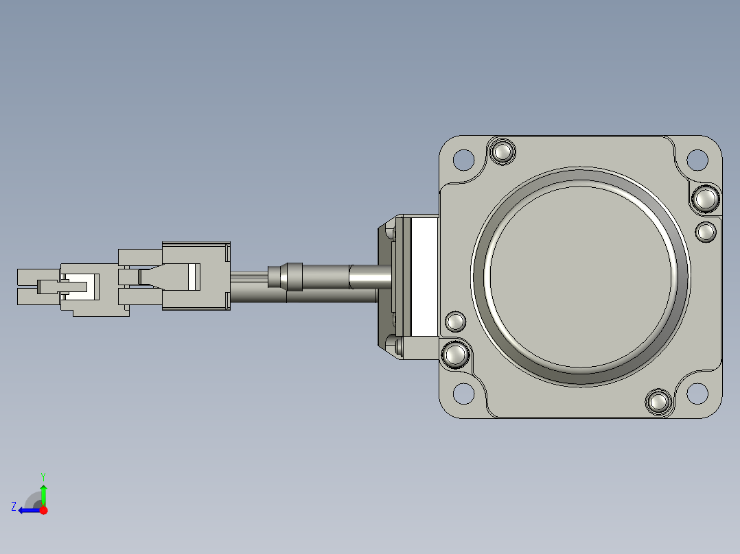 CFG8-L10-700-BM-T400W-C4_3D模型右视图