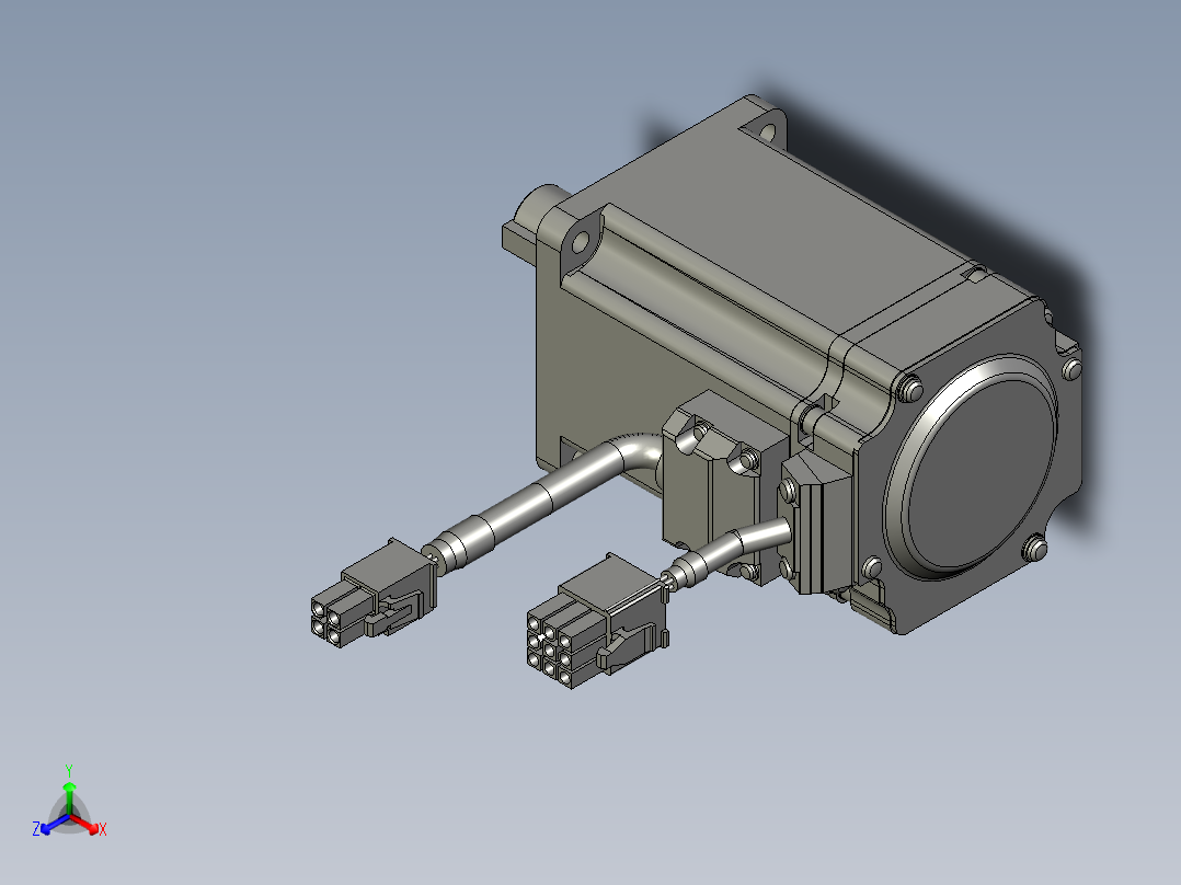 CFG8-L10-700-BM-T400W-C4_3D模型正等轴测图