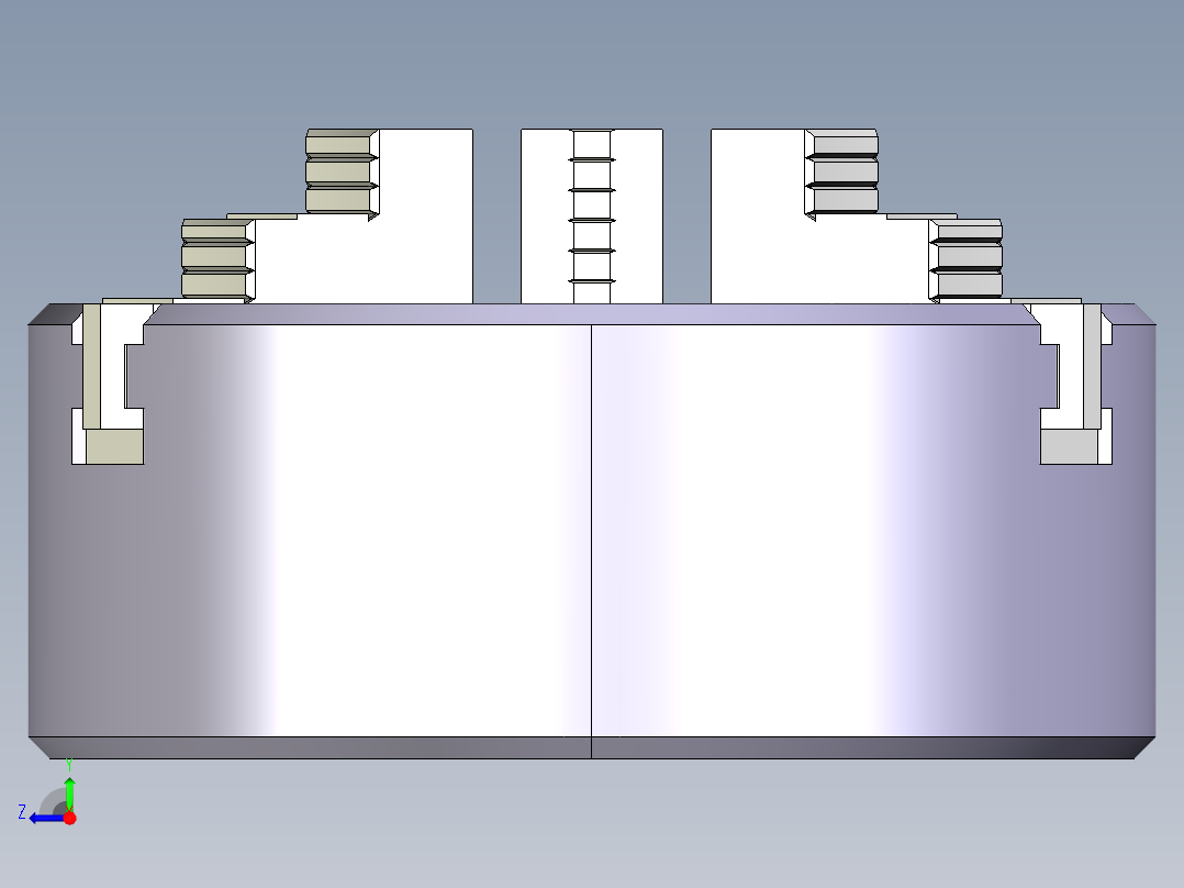 三爪卡盘（80）--592937--80右视图