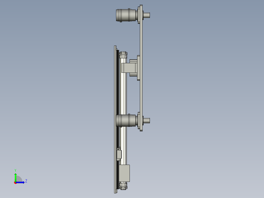 推杆组合421V04V04V02V01V03V03V0V11左视图