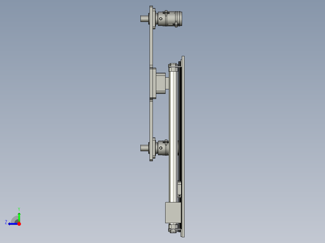 推杆组合421V04V04V02V01V03V03V0V11右视图