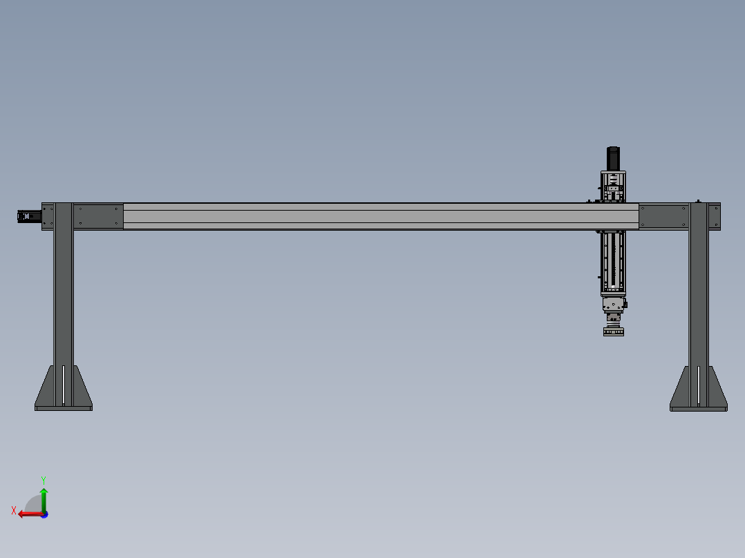 吊挂型三轴机械手--886309--20后视图